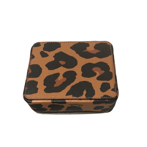 NEW ⭐️ COACH ⭐️ Jewelry Box With Leopard Print - Picture 4 of 6